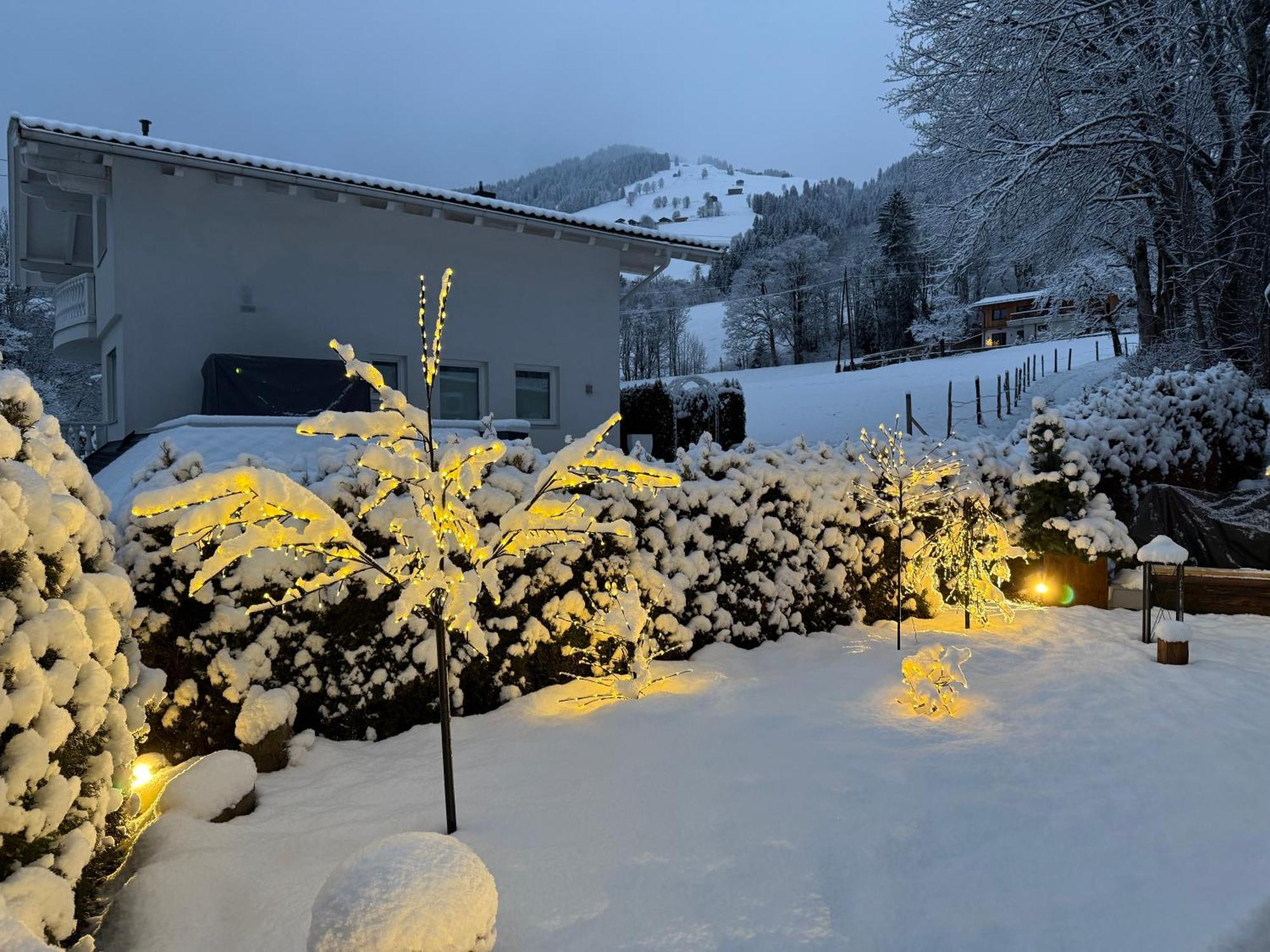 Luxus Ferienwohnung Almhuette Brixen im Thale Bagian luar foto