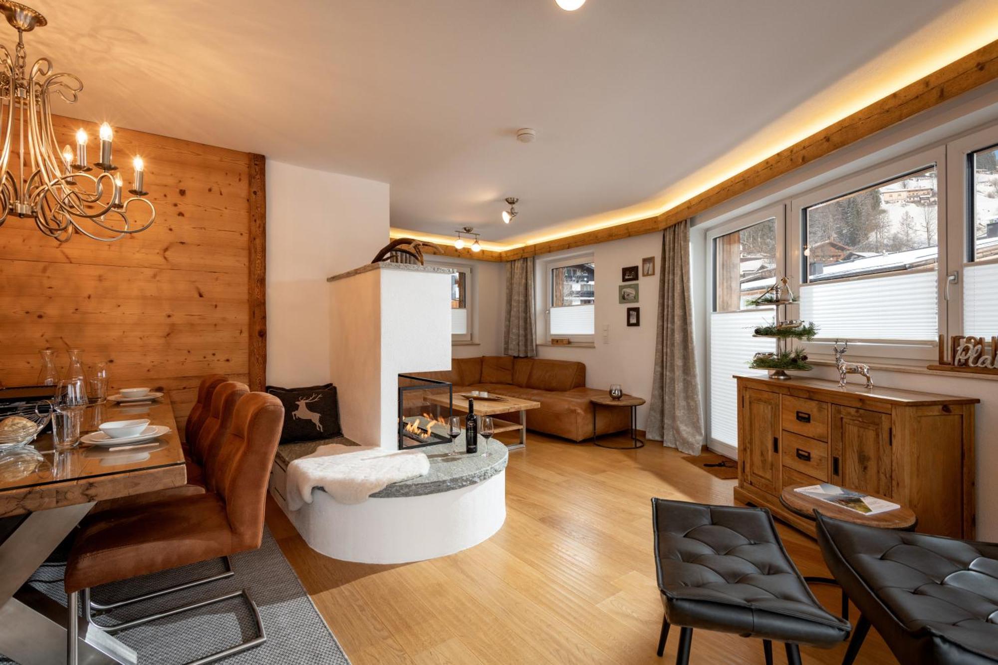 Luxus Ferienwohnung Almhuette Brixen im Thale Bagian luar foto