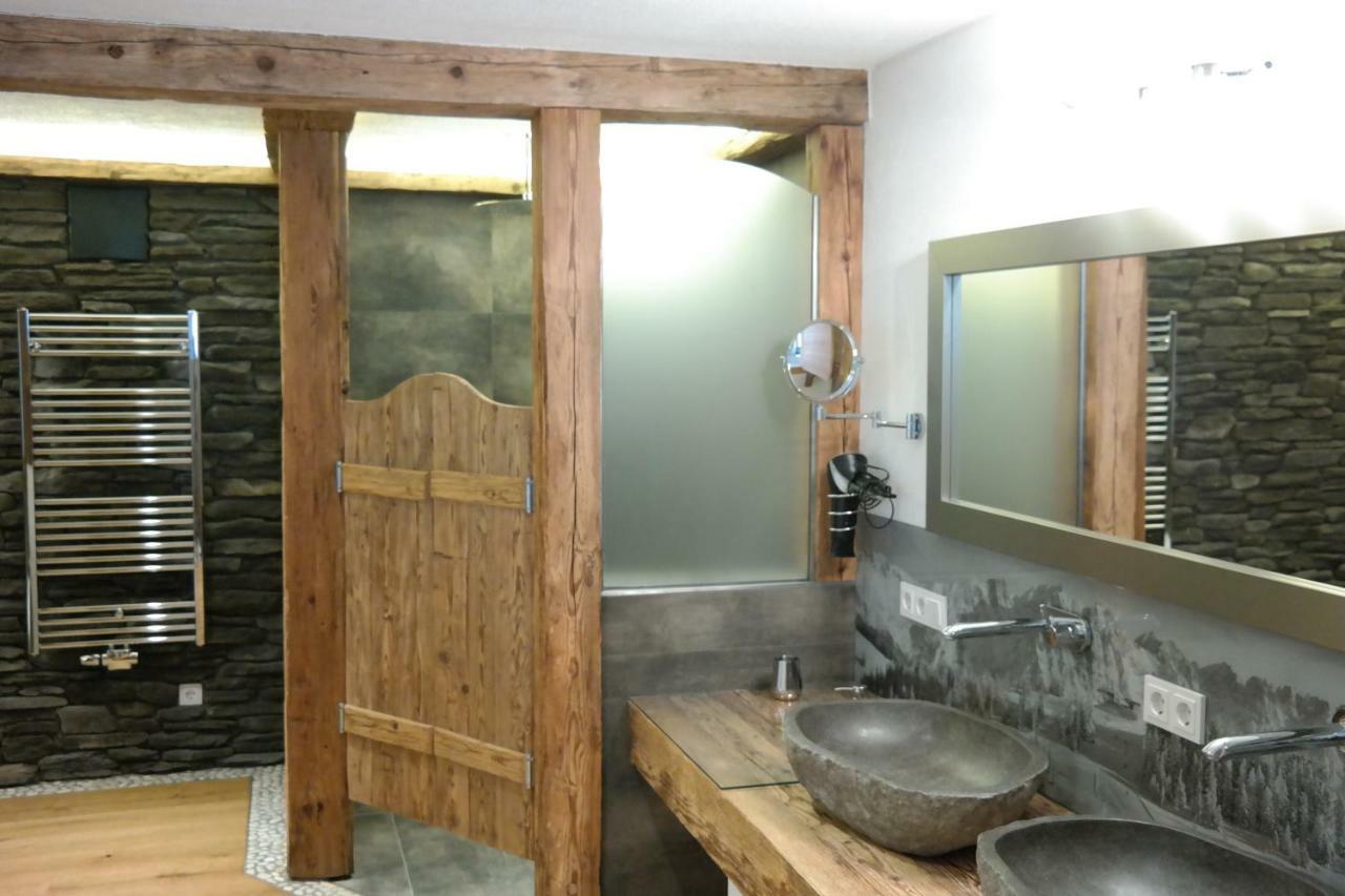 Luxus Ferienwohnung Almhuette Brixen im Thale Bagian luar foto
